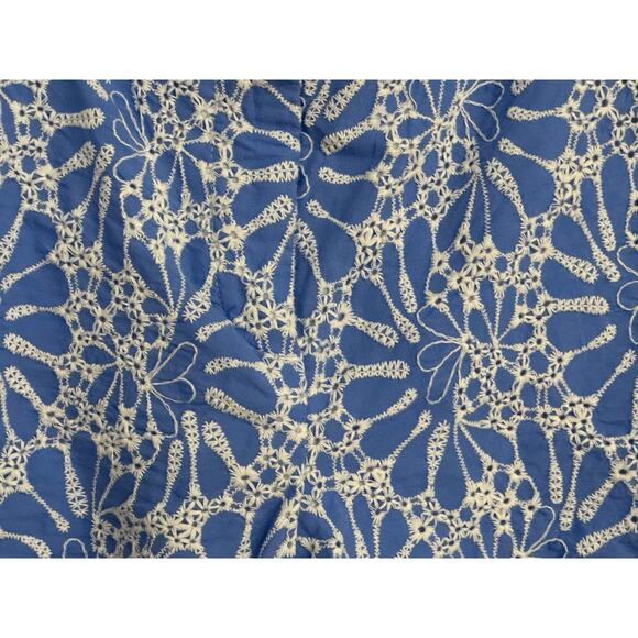 LOFT Riviera Embroidered Eyelet Shorts – Size 12 – NEW - Picture 5 of 9